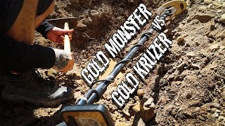 Minelab Gold Monster 1000 vs Makro Gold Kruzer [upl. by Croix281]