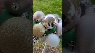 CHRISTMAS RAILING DIY DECORATION christmas decor decoration ornaments [upl. by Accebar766]