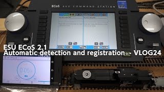 ESU 50210 ECoS 21 Automatic detection and registration  VLOG24 [upl. by Eseila]