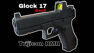 Glock 17 Gen 5 MOS  Trijicon RMR Install [upl. by Riha]