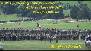 Battle Of Gettysburg 150th Picketts Charge HD Full BGA [upl. by Dulcine]