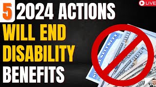 2024 Disability Benefit Termination Situations [upl. by Roma729]