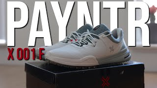 A ProSL competitor  Payntr X 001 F golf shoe review [upl. by Norraf]