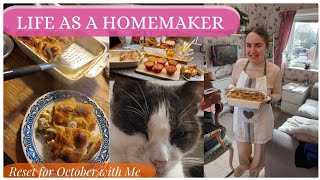 A Wholesome October Day  Baking Something New Grocery Haul amp Cozy Moments [upl. by Olegna]