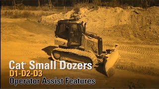 Cat® Small Dozers Operator Assist Features [upl. by Atinnor]