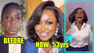 53yrs Nollywood Actress Kate Henshaw Shock Peggy Ovire Moses Bliss With Her New Look [upl. by Ymmac]