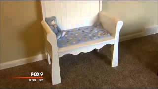 Stillborn babys transformed crib helps mother heal [upl. by Etnaik]