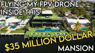 FPV Drone Tour of a 35 Million Dollar Florida Mansion [upl. by Mian]