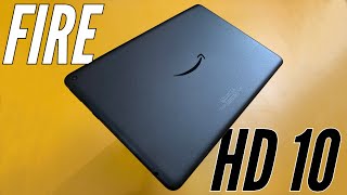 The best BUDGET tablet  Amazon Fire HD 10 2021 Version REVIEW [upl. by Titania]