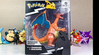 Pokémon Select Charizard Articulated Figure from Jazwares [upl. by Dub]