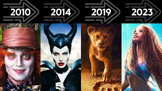 Disney Live Action Remakes Evolution  Every Movie from 1998 to 2023 [upl. by Georgena107]