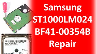 Samsung repair data recovery ST1000LM024 ST500LM012 ST750LM022 HN M101MBB HN M500MBB HN M101MBB H [upl. by Akkina]