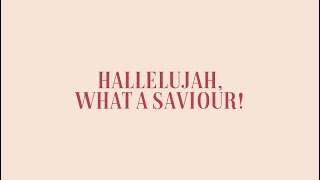 Hallelujah What A Saviour Lyric Video  Emu Music [upl. by Edelstein]