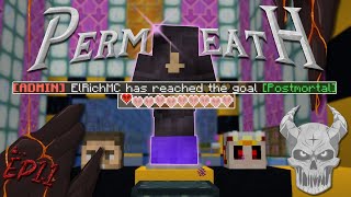 Permadeath Ep11 FULL NETHERITE POSTMORTAL [upl. by Akayas107]