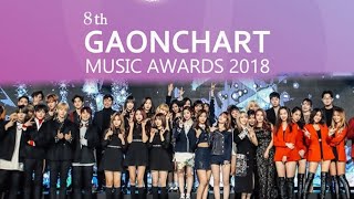 LIVE 8th Gaon Chart Music Awards GMA 2019 BLACKPINK IKON TWICE amp MANY MORE [upl. by Nemzaj]