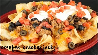 How to Make Deluxe Nachos  Homemade Nacho Supreme Recipe [upl. by Ahsener]