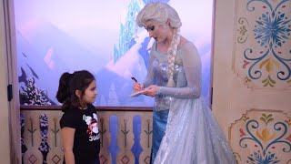 ELSA I Meeting Queen Elsa at Disney World for the first time shorts [upl. by Ladnik]