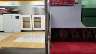 副都心線東新宿駅急行通過 Express Train passing an underground station [upl. by Chalmers]