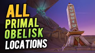 All Primal Obelisk Locations  Genshin Impact 31 [upl. by Nnaira]