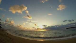 Kauai Sunrise  Sunrise at Anahola Beach  Kauai Life [upl. by Oirevas683]