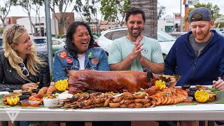 Ultimate FILIPINO FOOD Feast in San Diego California [upl. by Clayberg71]