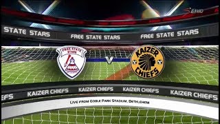 Absa Premiership 201718  Free State Stars vs Kaizer Chiefs [upl. by Poler]