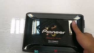 Pioneer GMD9601 Mono Block 2400watts Class D amplifier 2400watts [upl. by Hultin565]