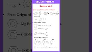 By the hydrolysis of benzo trichloride From Grignard Reagent From FreidalCraft Reaction JEENEET [upl. by Aufmann]