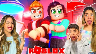 FUJA DO MARRETÃO EM FAMÍLIA   Roblox Flee the Facility [upl. by Seessel]