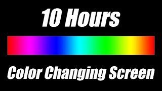 Color Changing Screen  Mood Led Lights 10 Hours [upl. by Eedolem]