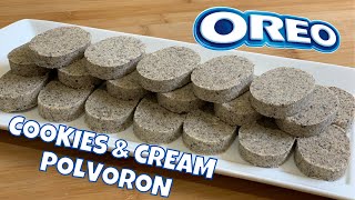 COOKIES AND CREAM POLVORON  Easy Recipe [upl. by Riay]