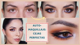 CEJAS PERFECTAS Paso a Paso  Cómo diseñar perfilar y maquillar las cejas [upl. by Aissilem]