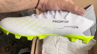 ADIDAS FOOTBALL PREDATOR ACCURACY3 MULTIGROUND BOOTS UNBOXING [upl. by Esbenshade]