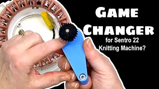 Cranknit 101 How to Cast On the Sentro 22  Knitting Machine Tutorial [upl. by Raybin]