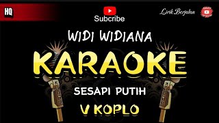 KARAOKE SESAPI PUTIH KOPLO VERSION  WIDI WIDIANA [upl. by Wadell]