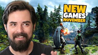 13 Best NEW Games To Play In November 2023 [upl. by Neo99]