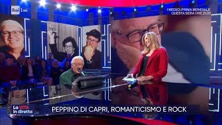 Champagne per Peppino Di Capri  La vita in diretta 03122019 [upl. by Itsym780]