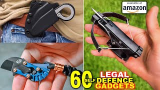 60 Legal SelfDefense Gadgets on Amazon That Are Incredibly Powerful [upl. by Wendie853]