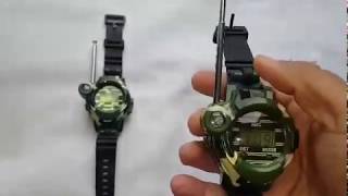 Multifunction Walkie Talkie Two Way Spy Watches for Kids [upl. by Dempstor692]