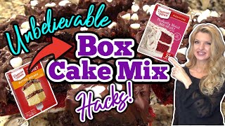 5 MindBlowing BOXED CAKE MIX HACKS You MUST TRY  Brilliant DOCTOREDUP BOX CAKE MIX RECIPES [upl. by Enairda462]