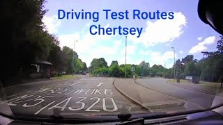 Driving Test Routes  Chertsey [upl. by Asiar]