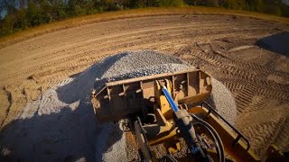 Working Together Cat® D4 Dozer and 953 Track Loader [upl. by Erdnaet866]