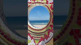 Playa de Daimus Vaixell del Trencadís April 2023 shortsvideo beachlife spain shorts short [upl. by Ericha]