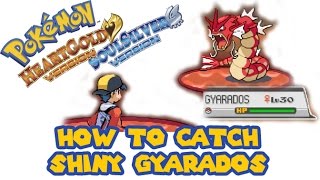 Pokemon HeartGoldSoulSilver  How to catch SHINY GYARADOS [upl. by Duma]