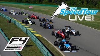 F4 US at VIR 2023 🏁 Race 3 Full Race [upl. by Oirazan656]