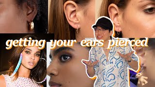 EAR LOBE PIERCINGS everything you need to know a complete guide [upl. by Macey]