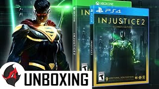 INJUSTICE 2 Ultimate Edition  Steelbook Unboxing [upl. by Einnaej284]