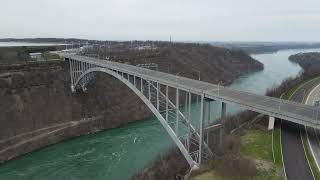 LewistonQueenston Bridge 4K [upl. by Ttocserp]