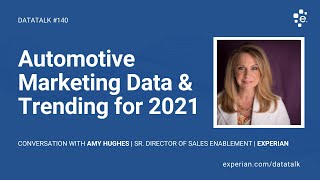 Automotive Marketing Data amp Trending for 2021 [upl. by Aicilev97]