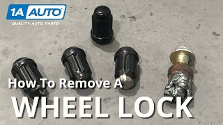 Remove a Locking Lug Nut From Your Car or Truck Without the Key [upl. by Netsreik]